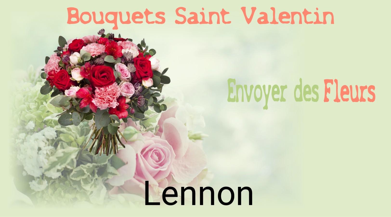 Roses de Saint-Valentin livrées à Lennon